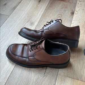 Bass Dark Brown Men's Leather Derbys